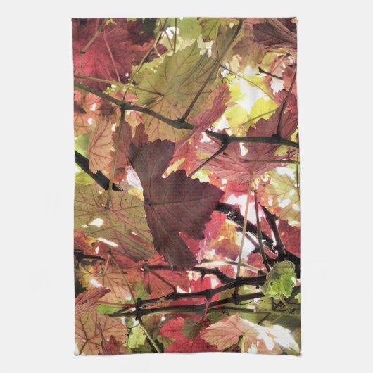 LINGE DE CUISINE AUTOMNE (Vertical)