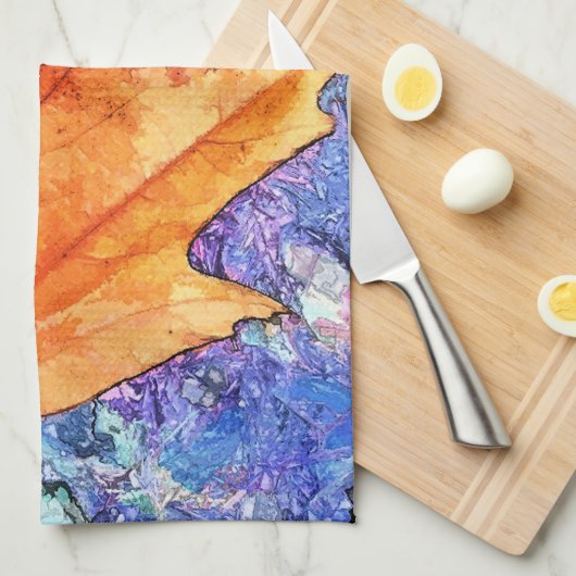 LINGE DE CUISINE AUTOMNE (Quart Plié)