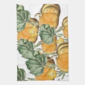 Linge De Cuisine Automne Aquarelle d'automne Citrouilles Vintages (Vertical)