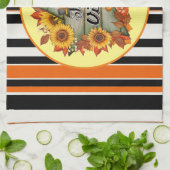 Linge De Cuisine Automne Belle Collection tendance Thanksgiving (Plié)