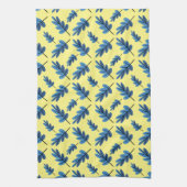 Linge De Cuisine Automne bleu (Vertical)