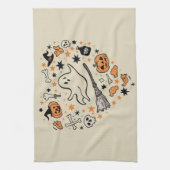 Linge De Cuisine Automne Citrouille Automne Thanksgiving Halloween (Vertical)