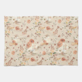 Linge De Cuisine Automne Citrouille Feuilles BOHO Floral Grateful  (Horizontal)