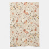 Linge De Cuisine Automne Citrouille Feuilles BOHO Floral Grateful  (Vertical)