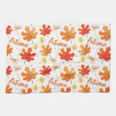 Linge De Cuisine Automne Feuillage Automne Feuilles Automne (Horizontal)