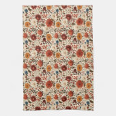 Linge De Cuisine Automne Moderne Automne Botanique Floral (Vertical)