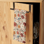 Linge De Cuisine Automne Moderne Automne Botanique Floral<br><div class="desc">Automne moderne Automne Botanique Floral Boho Motif</div>