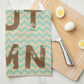 Linge De Cuisine Automne moderne déprimé (Quart Plié)