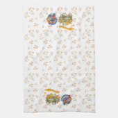 Linge De Cuisine Automne Thanksgiving Turquie Citrouille Wagon (Vertical)