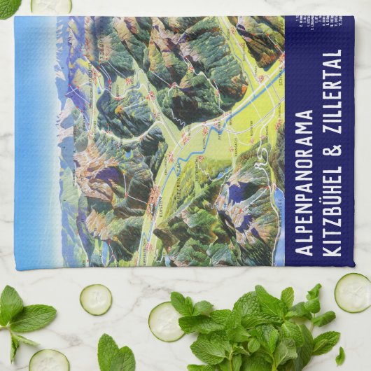 Linge De Cuisine " Autriche : 2021/aujourd - Kitzscène/Zillertal Ta (Plié)