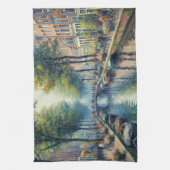 Linge De Cuisine Autumn Afternoon at the Canal - Kitchen Towels (Vertical)