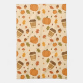 Linge De Cuisine Autumn Coffee (Vertical)