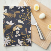 Linge De Cuisine Autumn Evening Bloom (Quart Plié)