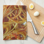 Linge De Cuisine Aux spaghetti d'amour (Quart Plié)