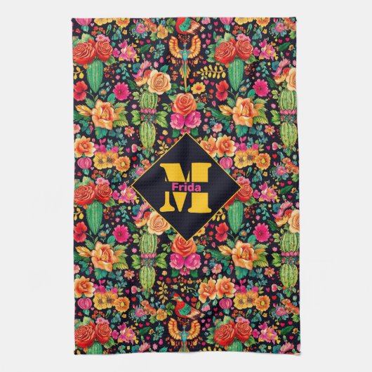 Linge De Cuisine Avec monogramme Viva la Cocina (Vertical)