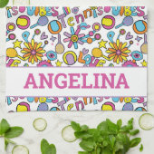 Linge De Cuisine Avec nom 🎾 Pâte super tennis (Plié)