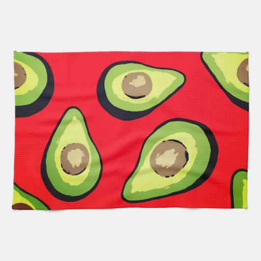 Linge De Cuisine Avocado (Horizontal)