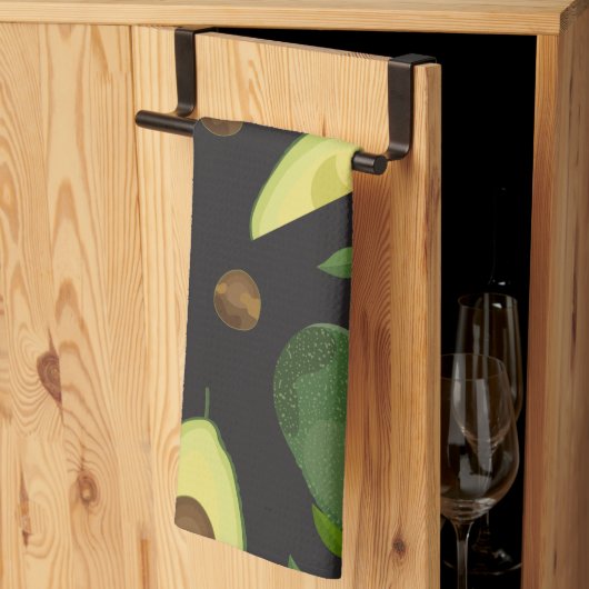 Linge De Cuisine Avocado Cloth Placemat (Pliage en tiers)