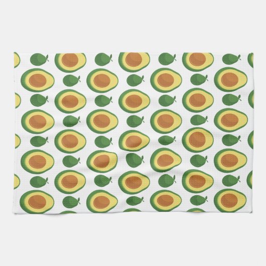 Linge De Cuisine Avocados (Horizontal)