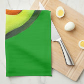 Linge De Cuisine Avocat vert addict art mignon (Quart Plié)