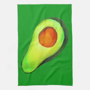 Linge De Cuisine Avocat vert addict art mignon