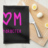 Linge De Cuisine Avoir Une Mère Étrange Génère Un Caractère (Quart Plié)