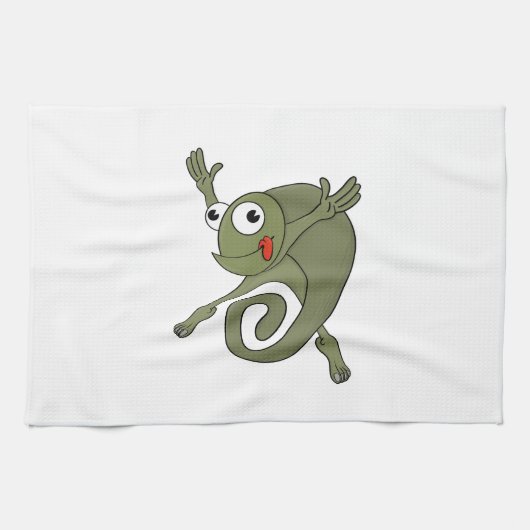 Linge De Cuisine Awesome Chameleon (Horizontal)