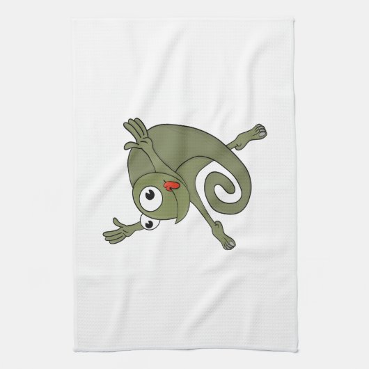 Linge De Cuisine Awesome Chameleon (Vertical)