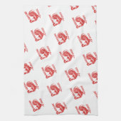 Linge De Cuisine Awesome Rooster de sauce drôle (Vertical)