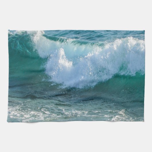 Linge De Cuisine Awesome Wave mer mer mer mer mer nature océan (Horizontal)
