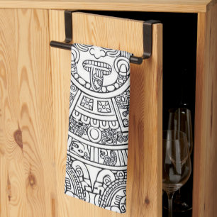 Linge De Cuisine AZTEC OU MEXICA mexicaine