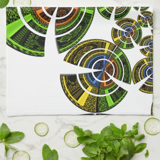 Linge De Cuisine Aztèque (Plié)