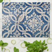 Linge De Cuisine Azulejo portugais vintage (Plié)