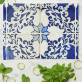 Linge De Cuisine Azulejos, Portuguese Tiles (Plié)