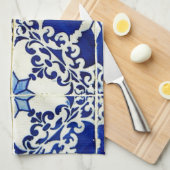 Linge De Cuisine Azulejos, Portuguese Tiles (Quart Plié)