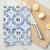 Linge De Cuisine Azulejos, Portuguese Tiles (Quart Plié)