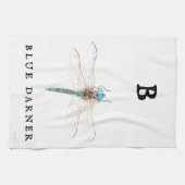 Linge De Cuisine "B" Bleu Darner (Horizontal)