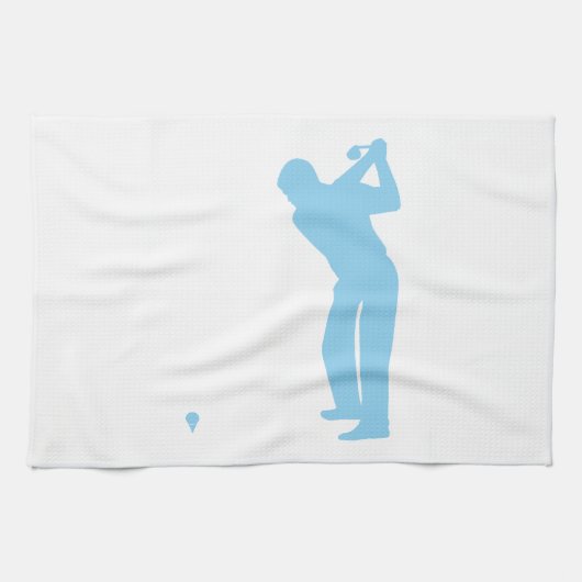 Linge De Cuisine Baby Blue Golf (Horizontal)