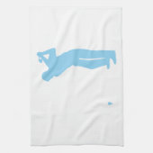 Linge De Cuisine Baby Blue Golf (Vertical)