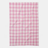 Linge De Cuisine Baby Pink Gingham Pattern (Vertical)
