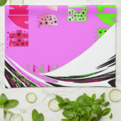 Linge De Cuisine Baby Pink Hearts Hakuna Matata Baby Kids Design.p (Plié)