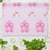 Linge De Cuisine Baby shower bébé fille (Plié)