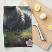 Linge De Cuisine Baby Skunk (Quart Plié)