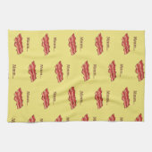 Linge De Cuisine Bacon Funny (Horizontal)