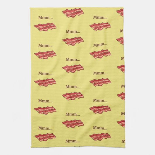 Linge De Cuisine Bacon Funny (Vertical)