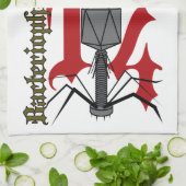 Linge De Cuisine Bactériophage T4 (Plié)