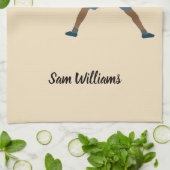 Linge De Cuisine Badminton (Plié)