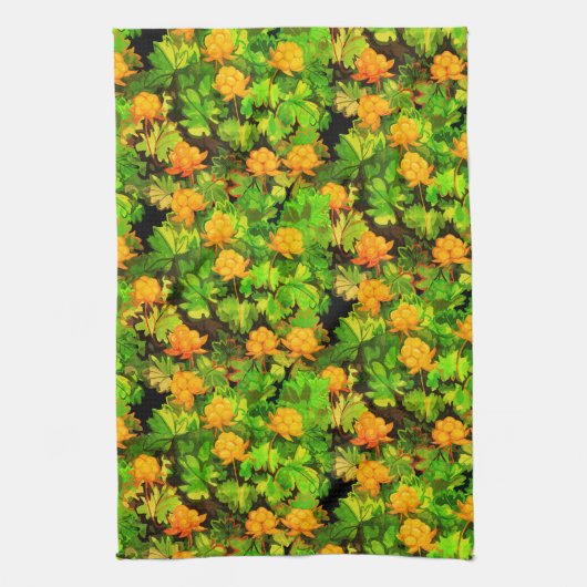 Linge De Cuisine Baies (Vertical)