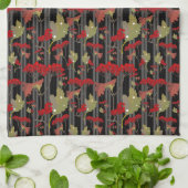 Linge De Cuisine Baies botaniques Red Chokeberry (Plié)