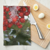 Linge De Cuisine Baies d'hiver (Quart Plié)